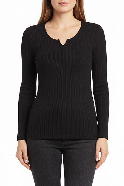 Dámské Tričko Černé PIMKIE Vel. L