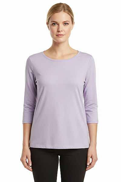 Marc O´Polo Dámské Tričko Fialové Second Hand Vel. XL