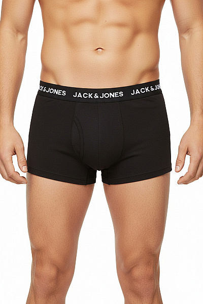 Pánské Prádlo Černé JACK & JONES Vel. M