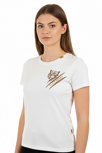 Dámské Tričko Bílé PLEIN SPORT Vel. M