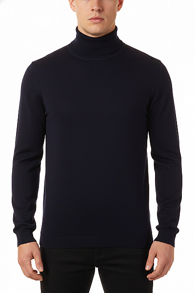 Ungaro Pánský Svetr Meriný Modrý Second Hand