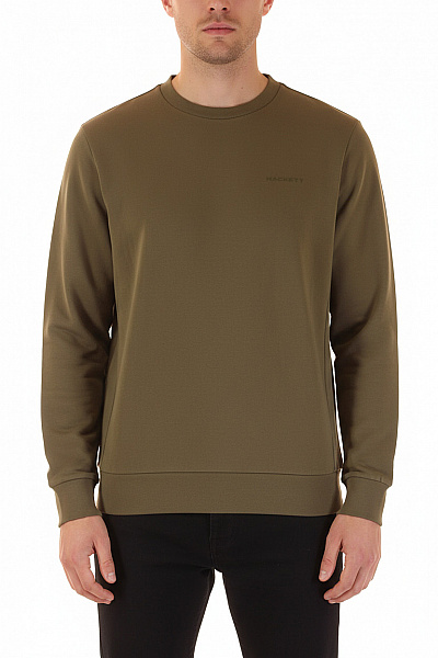 Pánská Mikina Bez Zapínání Zelená HACKETT Second Hand Vel. L