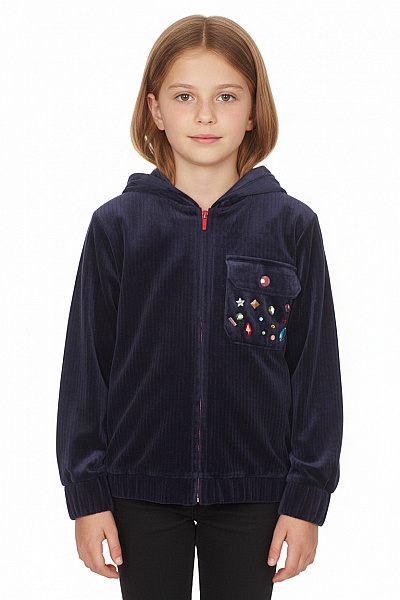 Dívčí Mikina Modrá