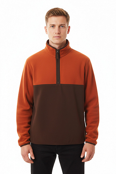 Pánská Mikina Hnědá Vel. M