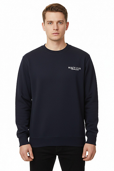 Pánská Mikina Modrá JACK & JONES Second Hand Vel. L