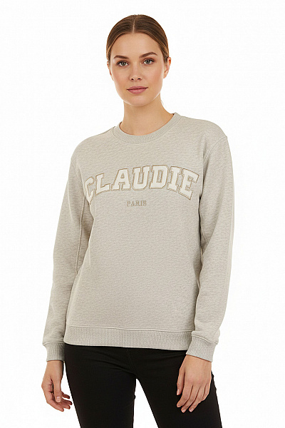 CLAUDIE PIERLOT Dámská Mikina Šedá Second Hand Vel. M