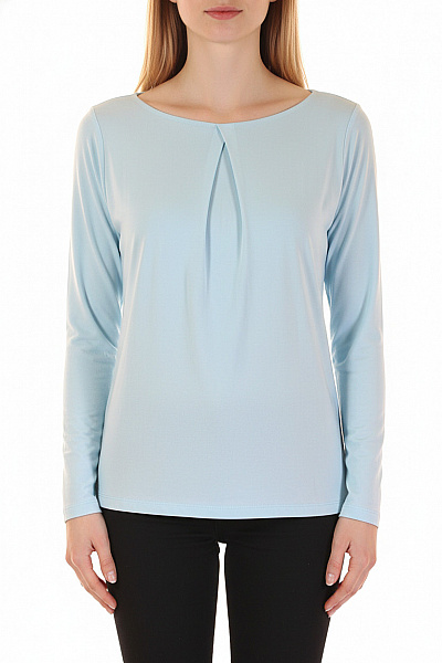 Jednoduché Dámské Tričko Modré S.OLIVER Vel. 34