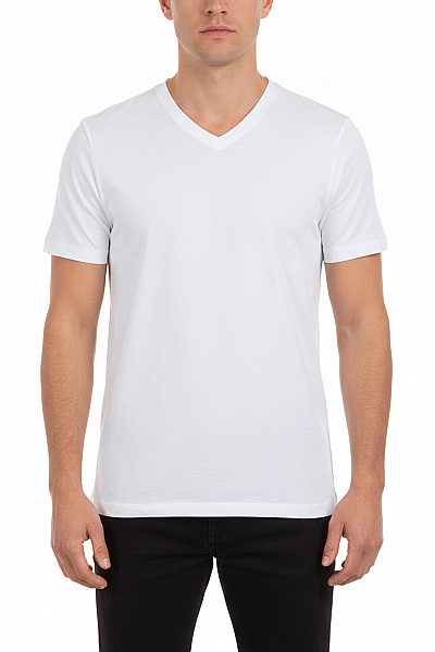 Pánské Tričko Bílé LACOSTE Vel. L