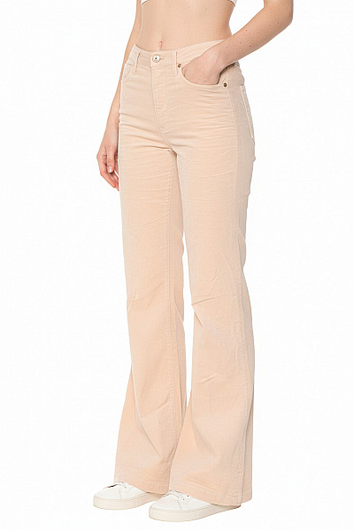 Dámské Kalhoty Béžové Vel. 28