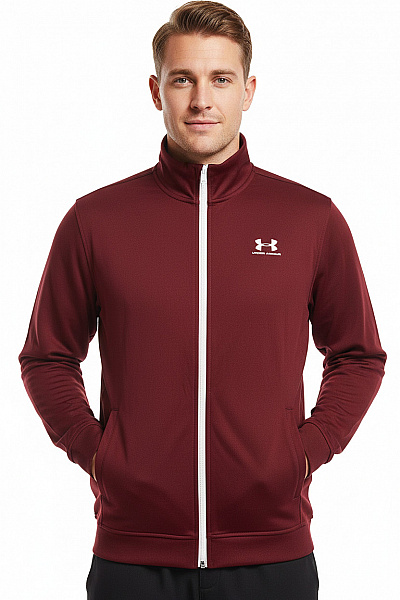 UNDER ARMOUR Pánská Mikina Vínová Vel. M