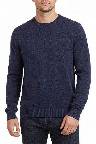 Pánský Svetr Modrý Bruun & Stengade Vel. L