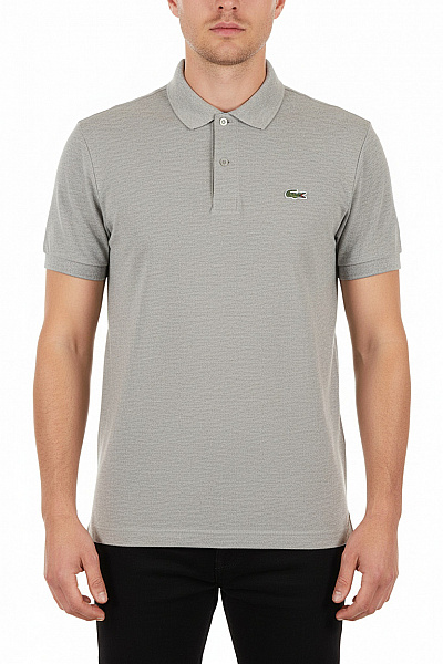 LACOSTE Pánské Tričko S Límečkem Šedé Vel. XL