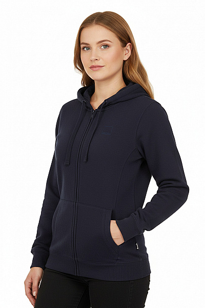 BENCH. Funkční Dámská Mikina Modrá Second Hand Vel. L