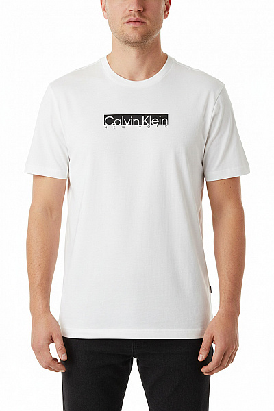 Pánské Tričko Bílé Calvin Klein Vel. L