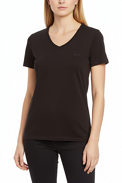 Hugo Boss Dámské Tričko Černé Vel. M