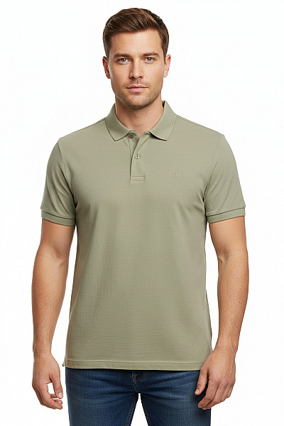 Pánské Tričko S Límečkem Zelené Marc O´Polo Vel. XL