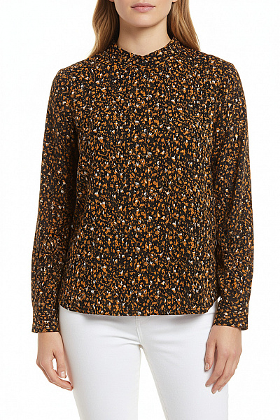 COMMA Vzorovaná Dámská Košile Barevná Second Hand Vel. 44