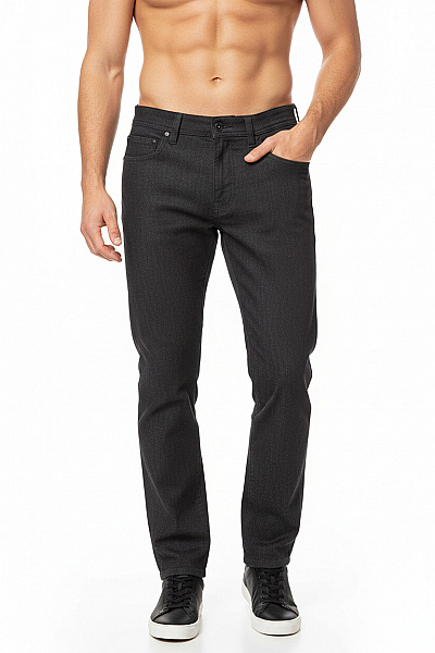 Pánské Kalhoty Černé PIERRE CARDIN Vel. 32/33