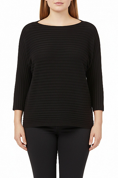 Dámský Svetr Černý Second Hand Vel. 48