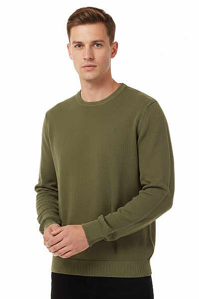 Pánský Svetr Zelený Marc O´Polo Vel. L