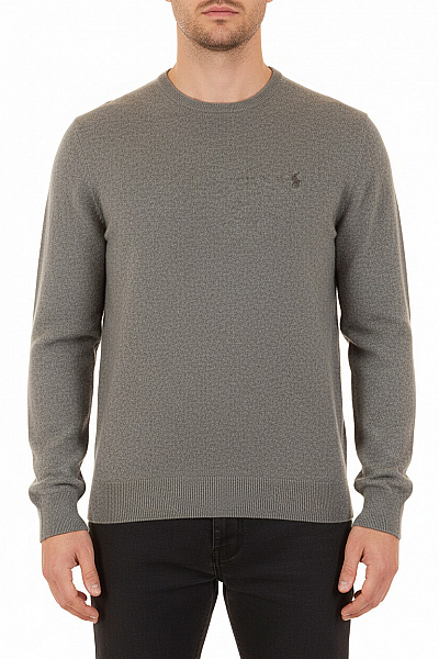 Pánský Pulovr Šedý Ralph Lauren Second Hand Vel. L