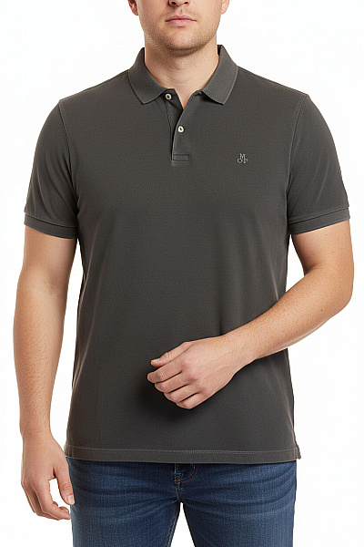 Marc O´Polo Pánské Tričko S Límečkem Šedé Vel. XL