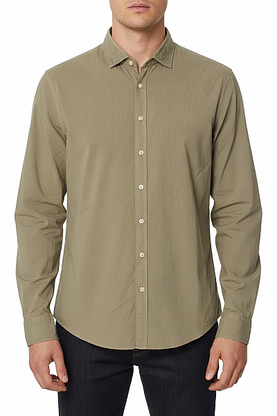 BETTER RICH Pánská Košile Khaká Vel. L