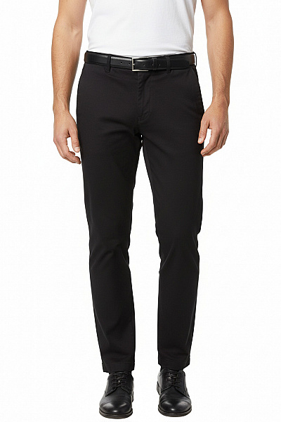 Bugatti Pánské Chino Kalhoty Modré Vel. 42