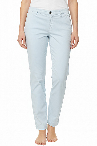 Dámské Kalhoty Rovné Modré Vel. 40