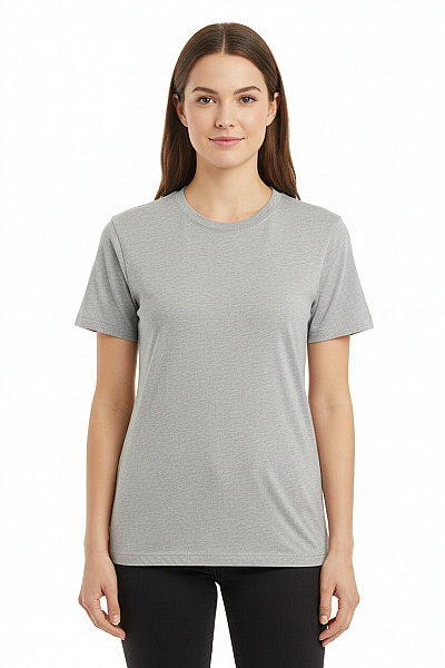 Jednoduché Dámské Tričko Šedé Second Hand Vel. L