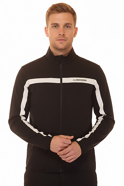 J.Lindeberg Pánská Mikina Černá Second Hand Vel. XL