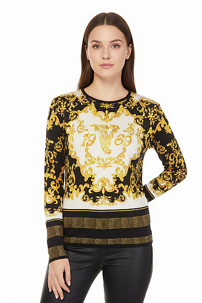 VERSACE Dámské Tričko Barevné Vel. XL