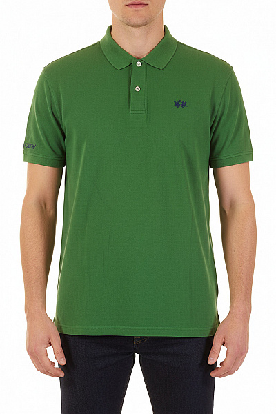 La Martina Pánské Tričko Zelené Vel. XL