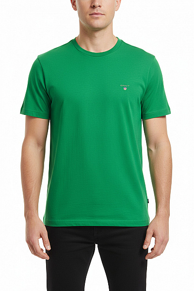 GANT Pánské Tričko Zelené Vel. XL