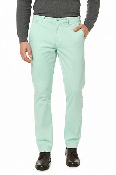 Pánské Chino Kalhoty Zelené Meyer-hosen Vel. 34/34