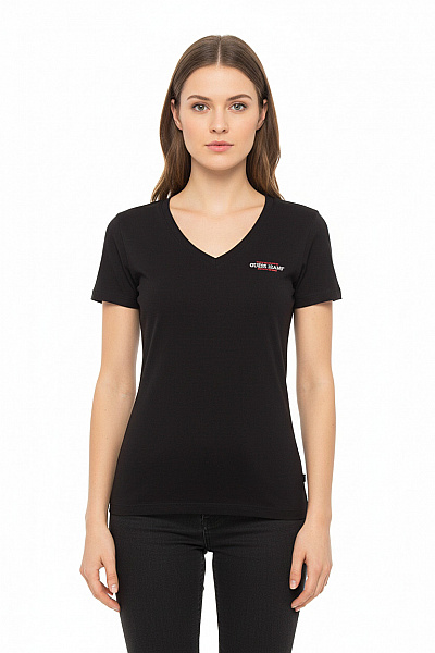 Dámské Tričko Černé Guess Vel. S