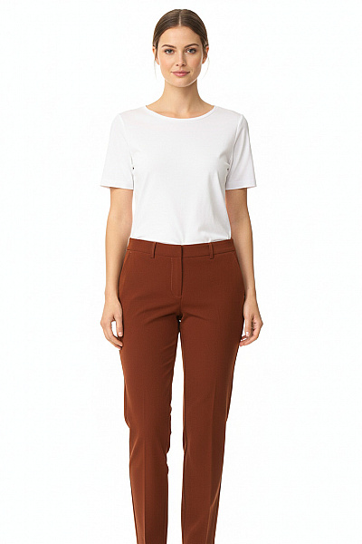 Dámské Kalhoty Hnědé RISSKIO