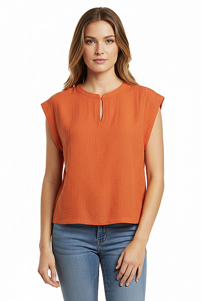  Halenka Jednobarevná Oranžová COMMA Vel. 36