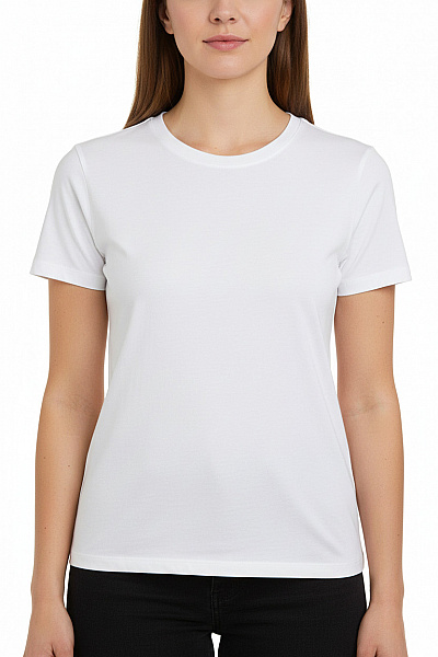 Dámské Tričko Bílé Second Hand Vel. L