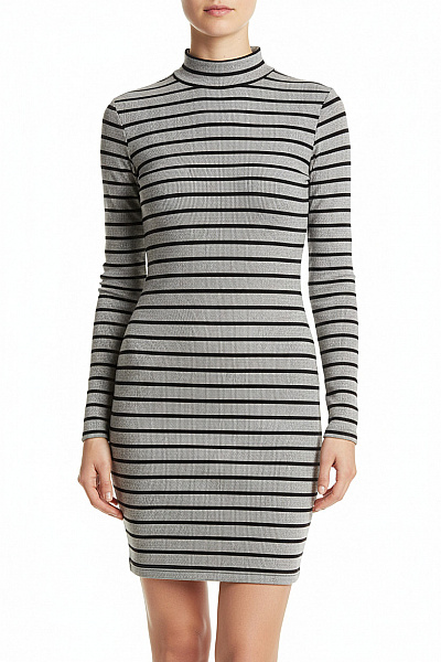 Ichi Šaty Šedé Vel. S