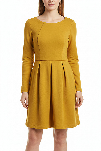 BODEN  Mikinové Šaty Žluté Second Hand