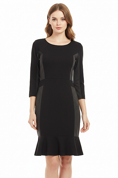 InWear  Mikinové Šaty Černé Second Hand Vel. 34