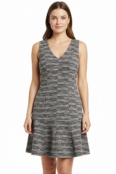 BANANA REPUBLIC  Šaty Pletené Šedé