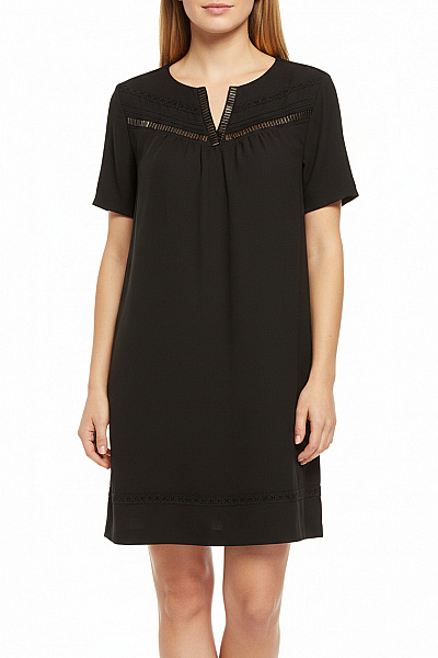 Letní  Šaty Černé S.OLIVER Vel. 36