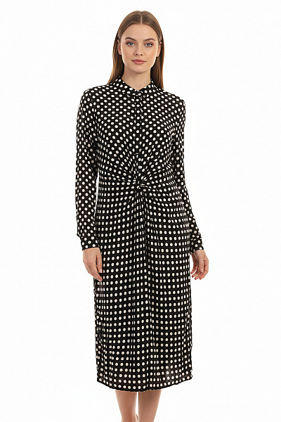 Šaty Černobílé OBJECT Second Hand Vel. 36