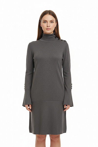 Šaty Šedé NOA Vel. M,