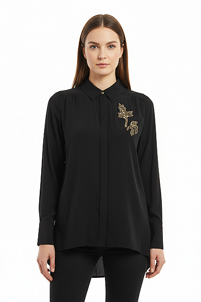 Dámská Košile Černá ZARA Vel. S