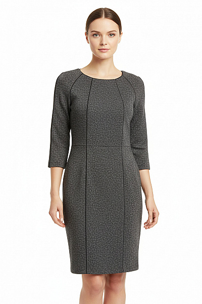 InWear Šaty Šedé Second Hand Vel. 38