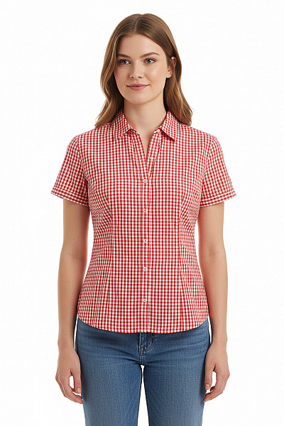 Dámská Košile Červená S.OLIVER Second Hand Vel. 38