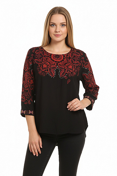 DESIGUAL Halenka Černá Vel. M